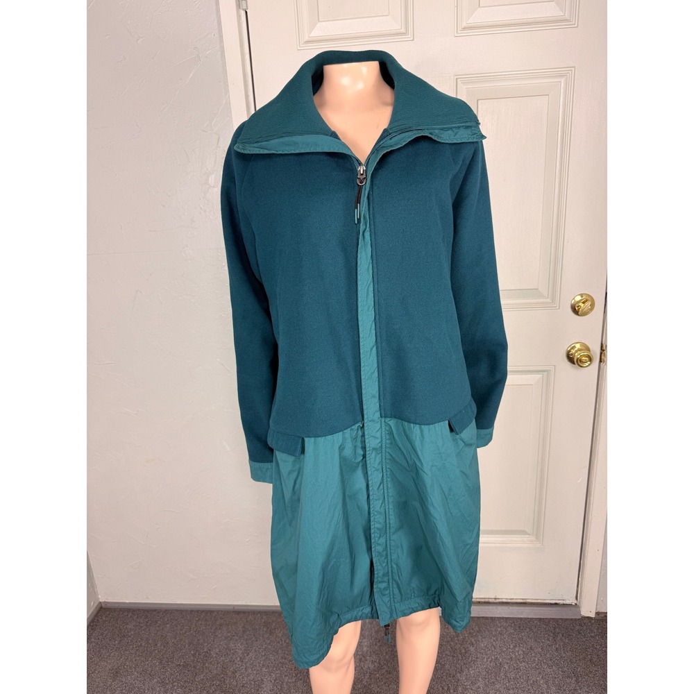 Skunkfunk Women's Arhan Jacket Size 5 XL XXL Parka Long Cotton Nylon Teal L14